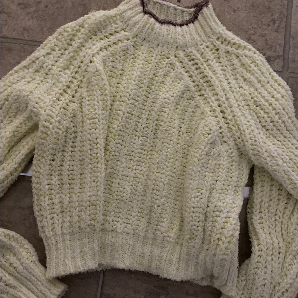 Wilfred aritzia confetti knit sweater
